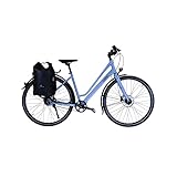 HAWK Trekking Lady Super Deluxe Plus Fahrrad 28 Zoll inkl. Tasche I Trekkingrad mit Gates Riemenantrieb & Shimano 8-Gang Nabenschaltung I Allrounder