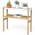 Wisuce Bamboo Plant Shelf Indoor