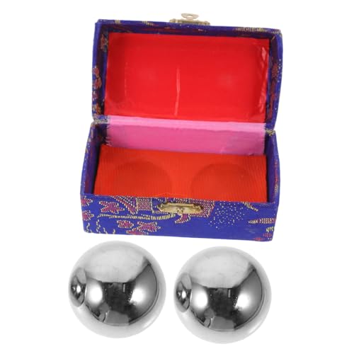 minkissy 2Piezas Uds Bolas De Masaje De Manos Rodantes Para Ejercicio y Relajación Para Automasaje y Cuidado Muscular