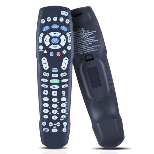 FQOUG RC122 RC1226001/04B Replacement Remote Control for Spectrum TV Time Warner Brighthouse and Charter Cable Boxes