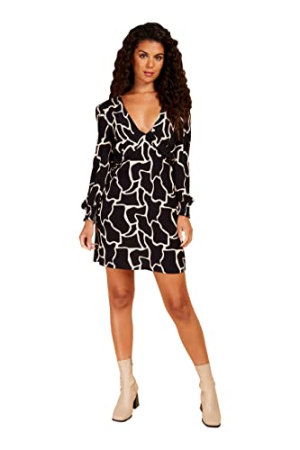 Robe décontractée Little Mistress : fini l'inconfort avec cette mini robe girafe léger