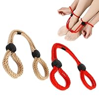2er Set Bondageset Fessel Set Anfänger,Bondage Seil Anfänger Sex Handschellen Für Sexspiele Bdsm Bett Fesseln Für Sex Für Sex Selfbondage Für Männer Frauen Paare