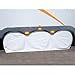 ADCO 3982 White Large Triple Axle Tyre Gard Wheel Cover