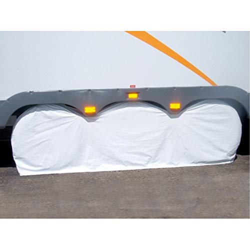 ADCO 3982 White Triple Axle Cover