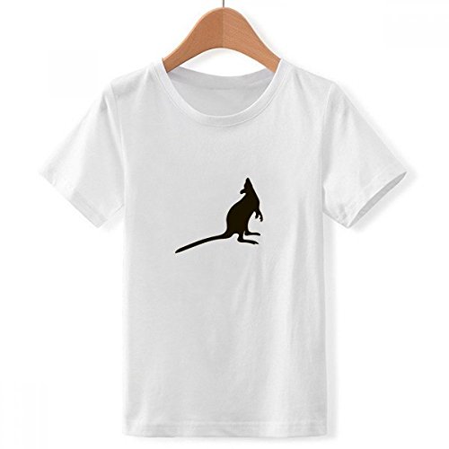 T-shirt blanc kangourou cadeau original pour garçon anniversaire ado XXL