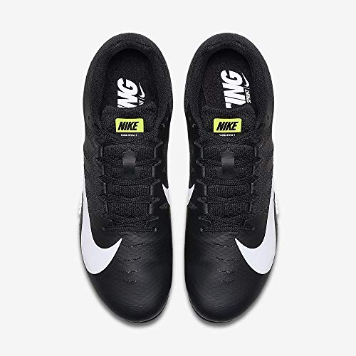 Nike Unisex Zoom Rival S 9 Track Spike (Black/White, Numeric_12_Point_5) #TOP7
