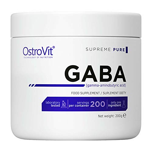 OSTROVIT GABA - 200 PORTIONS | Aide à la relaxation | Soulagement de l'anxiété de stress | Aide au sommeil | Soutien hormonal Cover