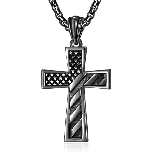 Collier Médaille Saint Benoît En Argent 925 - Pendentif Protection Religieux | Chaîne 22+2 Pouces Acier