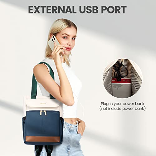 image for LOVEVOOK Backpack Purse for Women, Convertible Small Backpack Tote for