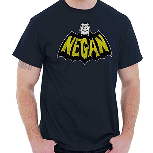 Zombie Villain Cape Cartoon Graphic T Shirt Men or Women Navy