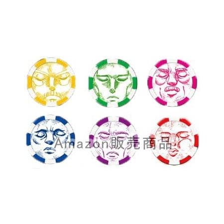 Amazon ジョジョの奇妙な冒険abc タロットカードエディション 魂チップ全6種セット ジョセフ ジョースター J Pポルナレフほか アニメ 萌えグッズ 通販