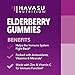 Family Elderberry Gummies with Zinc and Vitamin C Herbal Supplements Ingredient for Potent Antioxidant Support Immune Defense (Adult and Kids)