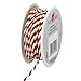 Produktbild Susy Card 40003542 Weihnachts-Kordel, 2mx3mm, auf Kleinspule, Textile Kordel, 1 Stück, Lido, Rot/Weiß