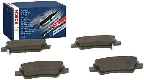 Bosch Automotive BP1573 Brake Pads - Rear Axle - ECE-R90-1 Certified Set Of 4 Pads