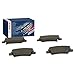 Produktbild Bosch BP1478 - Auto Bremsbeläge hinten - Bosch-Qualität - für leises Bremsen mit wenig Staub - ECE-R90 zertifiziert - kupferfrei - 1 Set mit 4 Bremsbelägen