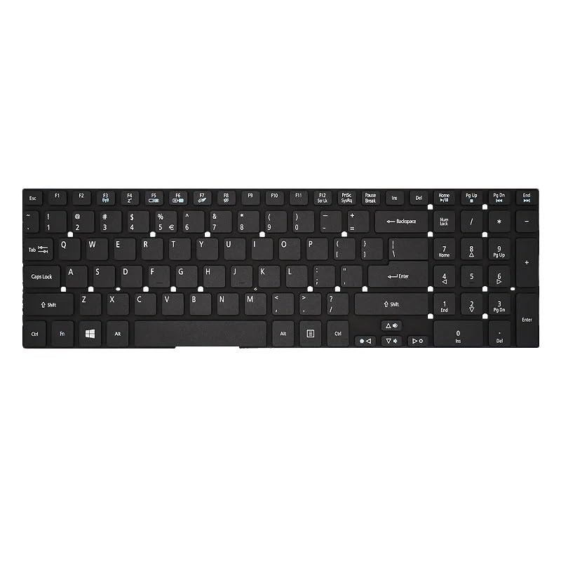 Clavier PC portable Acer Aspire E5-572G E1-572 disposition US - 2