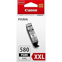 Canon PGI-580XXL PGBK - Cartuccia certificata Canon - Formato XXL - Nero Pigmentato - Imballaggio...