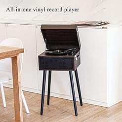 YHM Gramophone Rétro, Tourne-Disque Vinyle LP Antique, Audio Bluetooth Nordique, Radio Multifonction, Haut-Parleur… - Les Beatles, Paul McCartney, John Lennon, RIngo Starr, George Harrison YHM Gramophone Rétro, Tourne-Disque Vinyle LP Antique, Audio Bluetooth Nordique, Radio Multifonction, Haut-Parleur… – Image 2