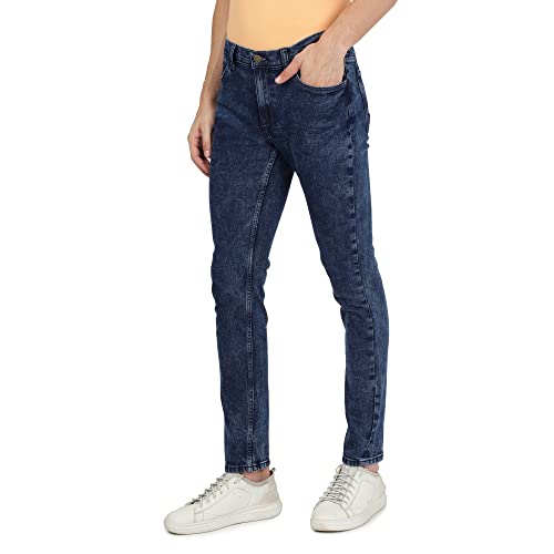 Image of Lee Men Bruce Dark Blue Skinny Jeans