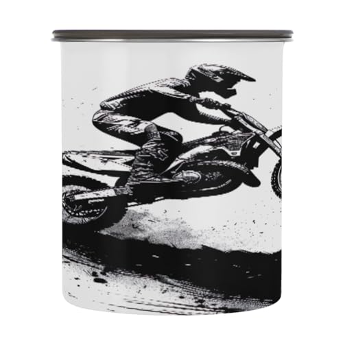 Envase hermético de acero inoxidable para café 900 ml