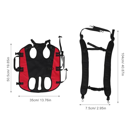 Mochila para perros ajustables COLLBATH M: transporte ergonómico y cómodo 3
