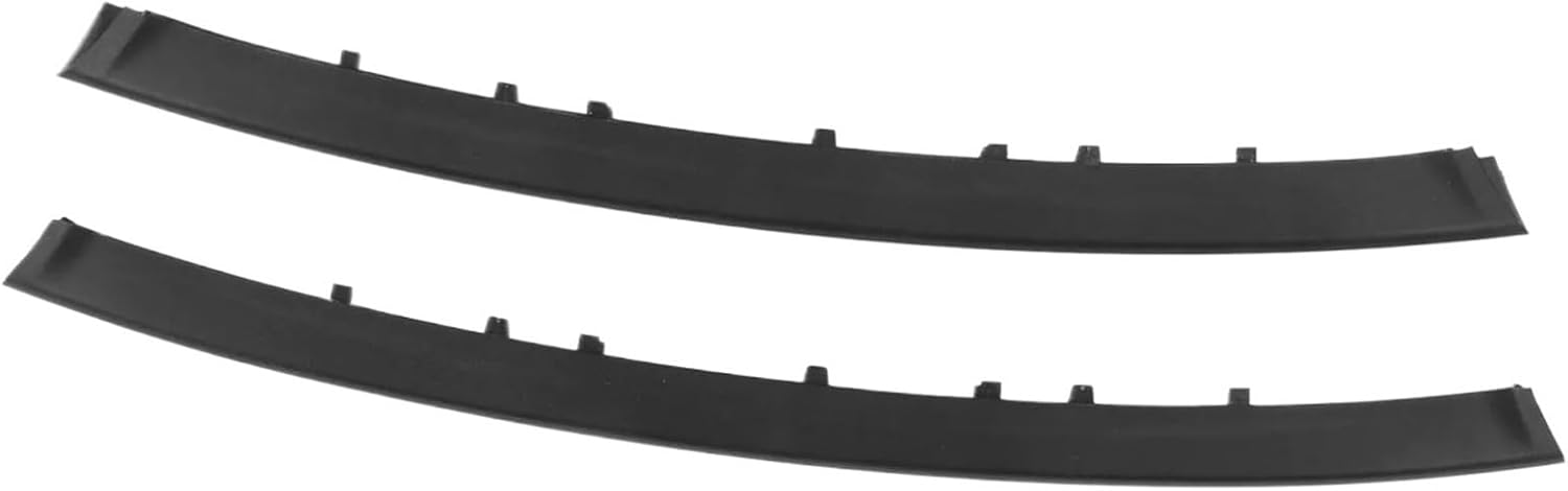 2pcs Front Bumper Center Grille Molding Trim
