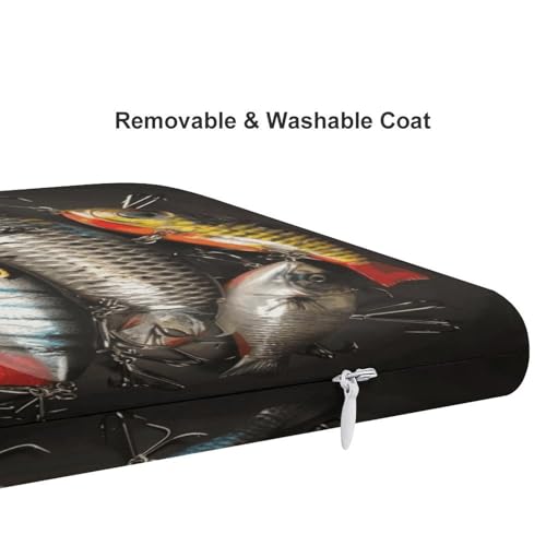 Coussin de sol de méditation en mousse à mémoire de forme ergonomique