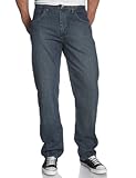 Genuine Wrangler Men's Relaxed Fit Jean,Mediterranean,32x32