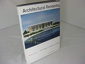Hardcover Architectural Rendering 1st Edition. The techniques of contemporary presentation. Book