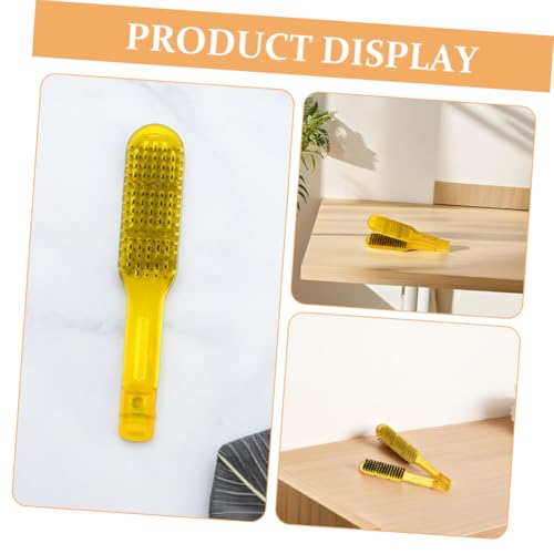 Cepillo alisador de pelo estático doble cara 3pcs miniatura 3