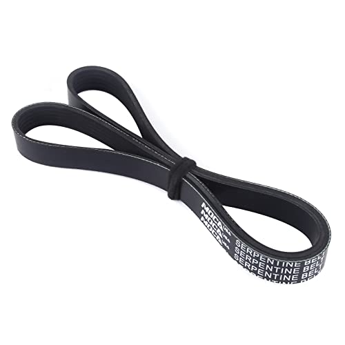 Image of MOCA 6PK1105 EPDM Serpentine Belt Fits for 08-13 for BMW M3 4.0L & 98-02 Accord 2.3L & 00-01 for Infiniti I30 3.0L & 00-01 for Nissan Maxima 3.0L