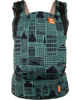 Tula Ergonomic Carrier, Cityscape-Standard Size(Baby), 15-45 Pounds