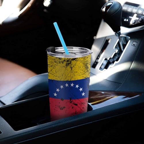Posavasos para auto diseño bandera Venezuela 4 piezas miniatura 7