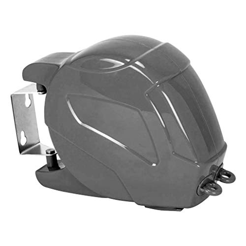 Hampine Retractable Extra Strong Double Heavy Duty Premium Washing Line, Clothes Line, Retractable Washing Line - 30m(100ft) and Airer Indoor and Outdoor.