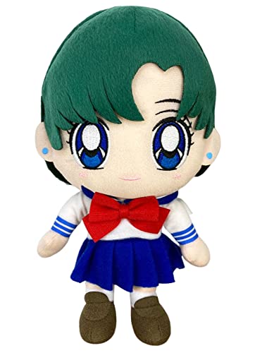 Great Eastern Sailor Moon GE-52041 Ami Mizuno Mercury School Uniform Stuffed Plush Multicolor, 8