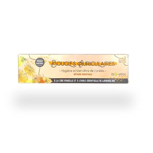 Velas auricular por 2 cera de abejas