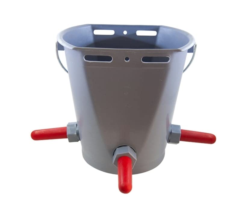 SEFA Milk Feeding Bucket, Cow Feeder Bucket Clear Scales Calf Feed Pail Calf Feed Bucket Milk Feed Bucket for Cattle for Livestock for Farm 3 Teat Grey (B0B96R7XYB) Amazon Price History, Amazon Price Tracker