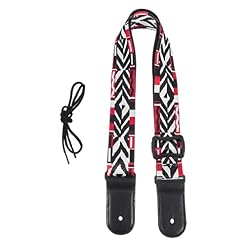 Vaguelly 1 Pc Sangles De Guitare Jacquard Motifs Géométriques Sangle De Guitare Ceinture En Polyester Pour Guitare… - Les Beatles, Paul McCartney, John Lennon, RIngo Starr, George Harrison