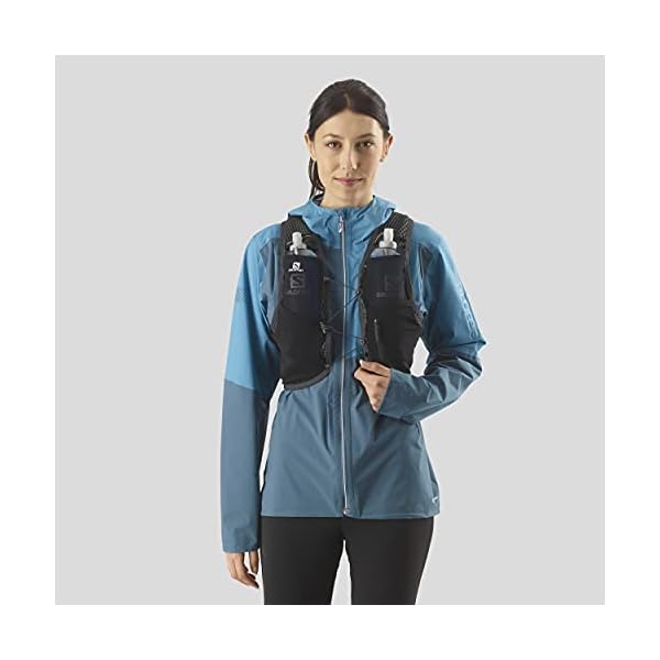 Salomon Active Skin 4 Set Unisex Trinkweste mit Weicher Flasche (2 x 500ml), Laufen und Wandern – Bild 8