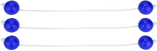 Miniatura 3 de Dioche pelotas de escalera, 3 pares de pelotas de golf, bolas de repuesto para bolas deportivas, 2 colores