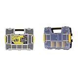 Módulos de quita y pon STANLEY 1-97-483 - Organizador SortMaster Junior + STST1-70720 - Organizador SortMaster, Negro, Transparente