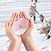 CAQYPVH Electric Hand Warmer Electric Hand Warmer Reusable Pocket Hand Warmer Fast Heating and Massage for Viewing Ju, Pink