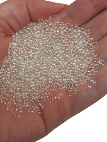 Bolinhas de gel transparentes incolor que crescem na água para decorar vasos plantas Enfeites festas