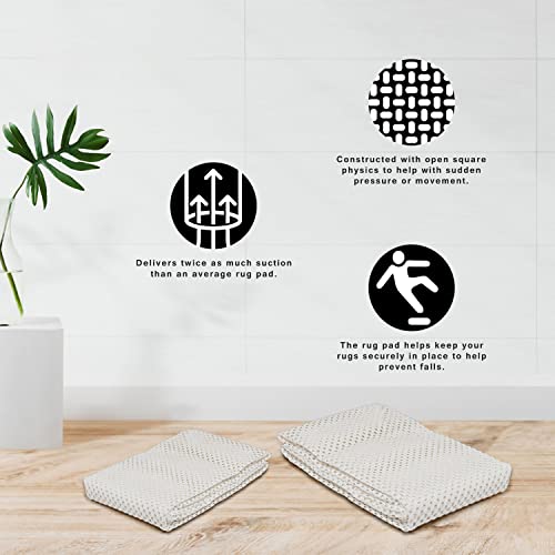 Nevlers NH-GRP-RG-9X12-WHT-08 Non Skid Rug Pad 9X12 Ft thumb #3