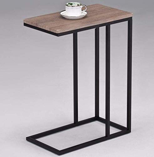 SoSo-BanTian1989 Reclaimed Wood Look Finish Snack Side End Table