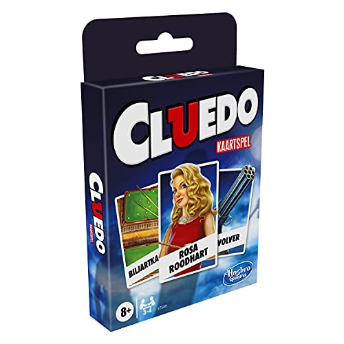 Cluedo Card Game for Children from 8 Years, Strategy Game for 3-4 Players, Multi-colour - Image 2