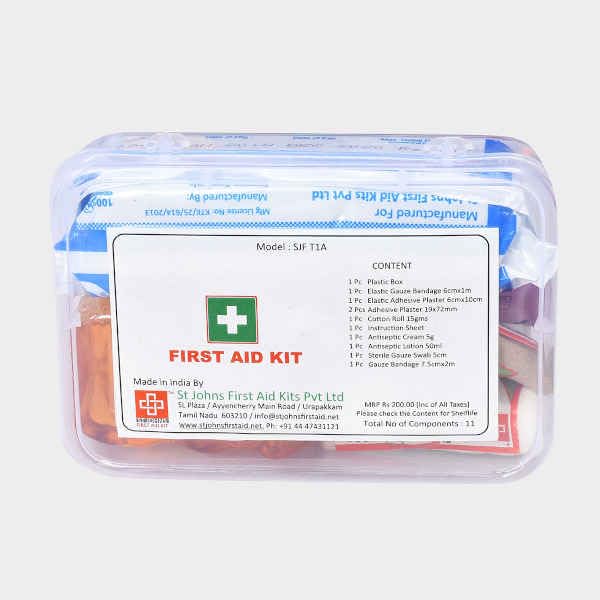 Travel First Aid Kit Minimax – St Johns First Aid – SJF T1 ( Suitable for E-Rickshaw & Small vehicle )-image-48