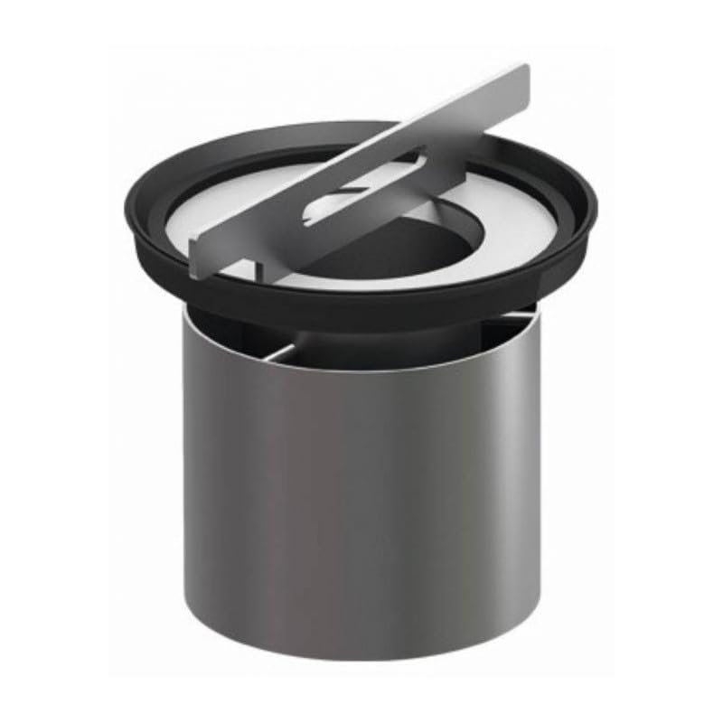 Europoint – Sifón de acero inoxidable – ACO – Modelo bajo – Salida vertical