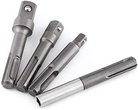 4PCS SDS Plus Socket Adapter Set 1/4\