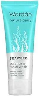 Wardah Nature Daily Seaweed - Jabón facial eq...